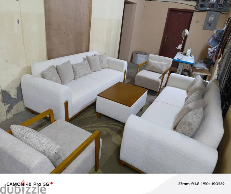 Special Offer – New sofa make on order 1 seater 40 rial 3