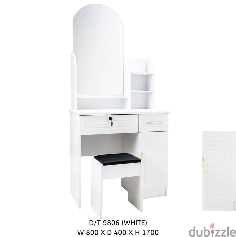 Brand New dressing table Available!all r not same size and not price 1
