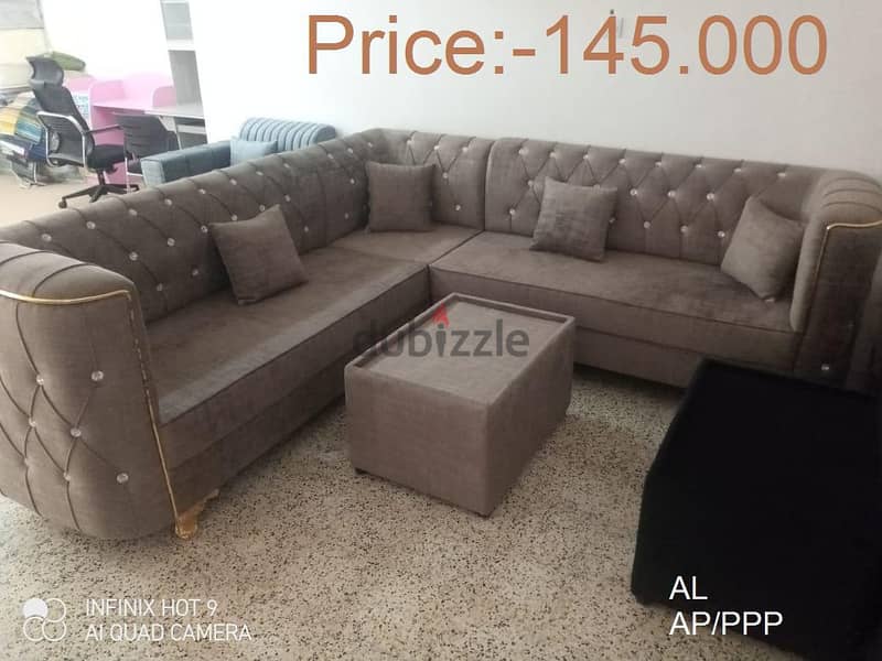 Sofa Set L Shape 5.5 Mtr (Brand New) 9
