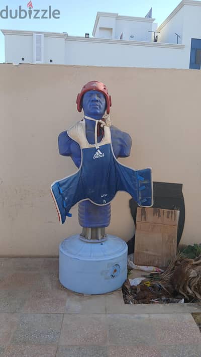 Training Dummy + Adidas Taekwondo Gear Set