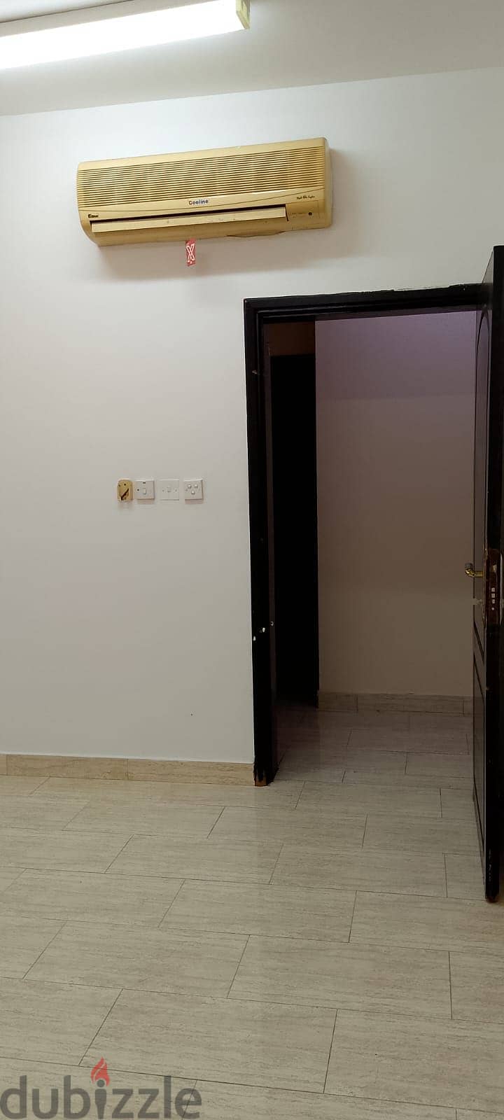 1bed room with shared bathroom and kitchen . 5