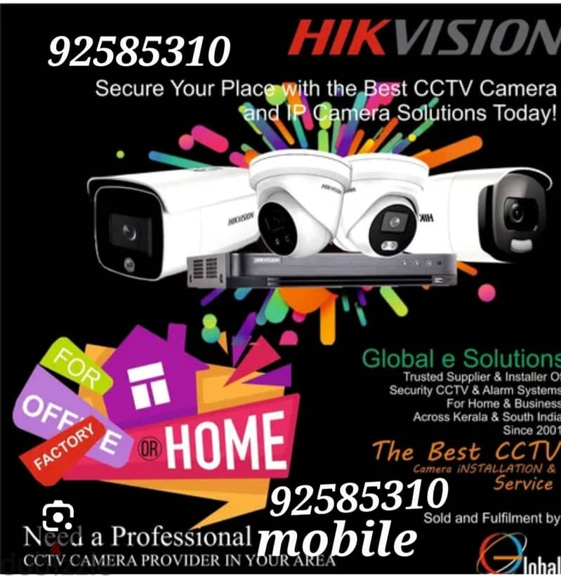 Secure your place with the best cctv cameras hikvision 1