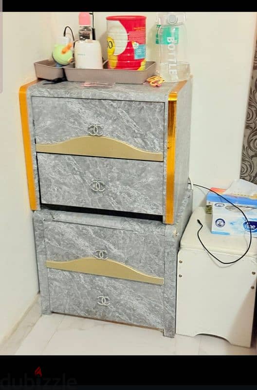 Bed Dressing ,side table and IKEA TV table 2