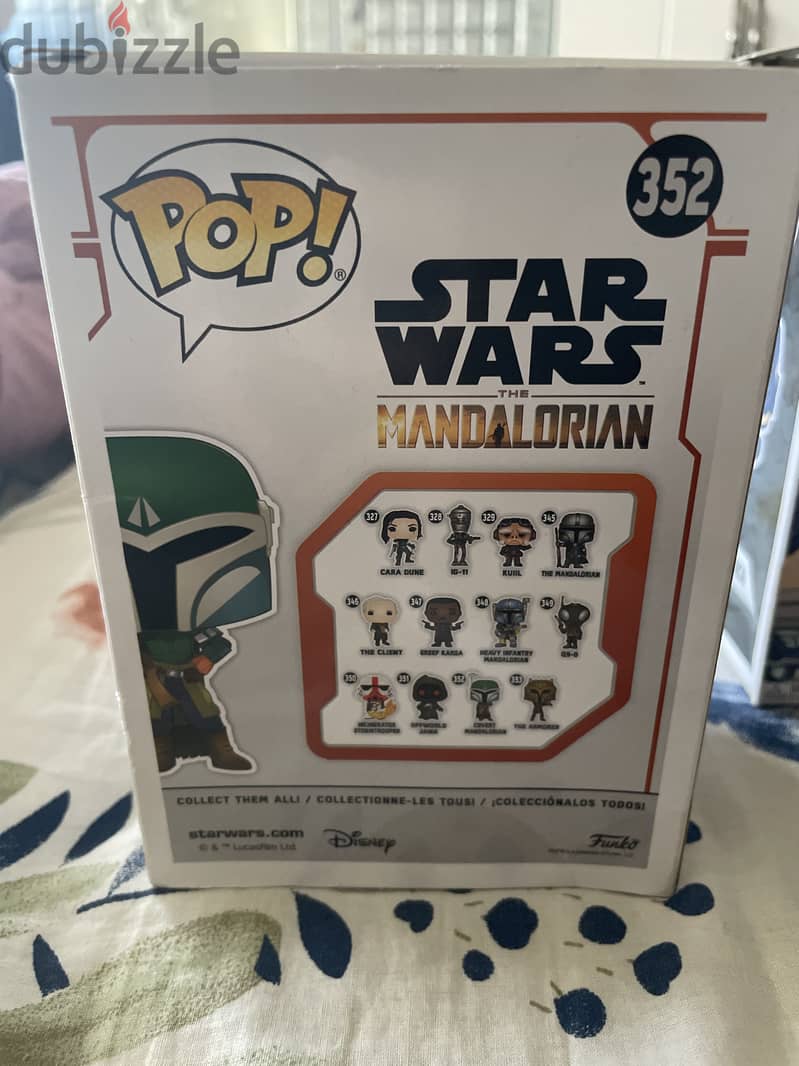 Funko pop limited edition Star Wars covert mandalorian and captain am 2