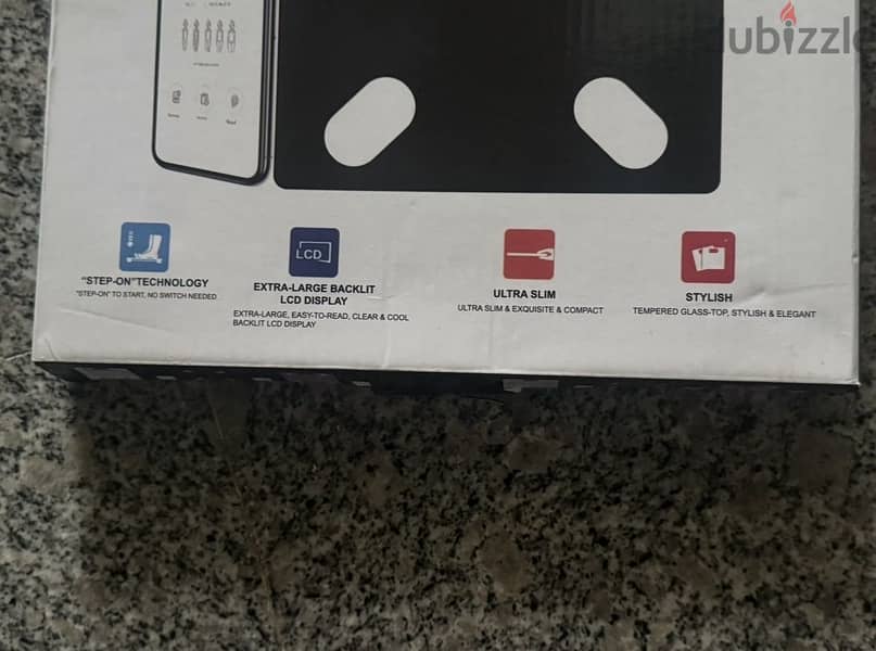 Fitness tracker smart weighing scale with app 3