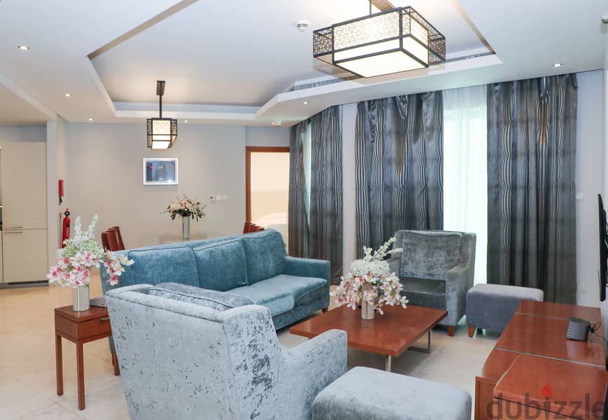 RAKA8978-Elegant Three Bedroom Short Stay Family Apartment at Muscat Grand Mall 14
