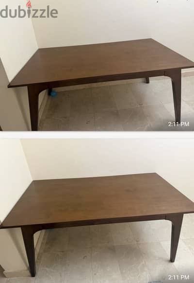 Dining table from home center