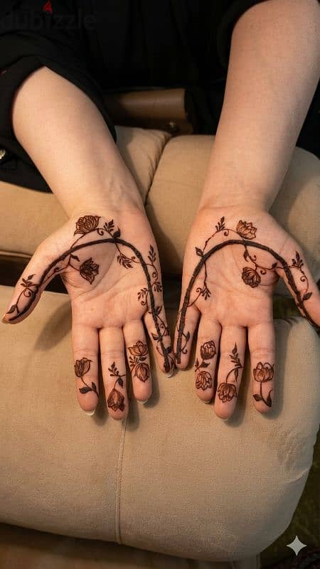 beautiful henna home service affordable prices 1