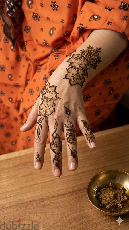 beautiful henna home service affordable prices 4