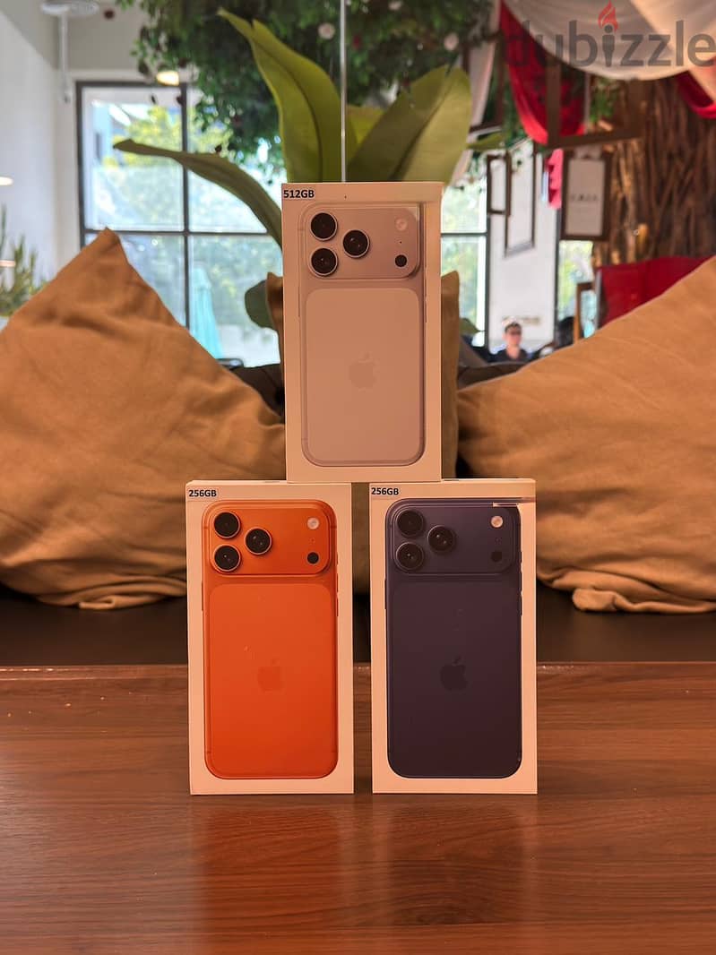 New Apple iPhone 17 Pro & 17 Pro Max 256GB/512GB All Color's Available 1