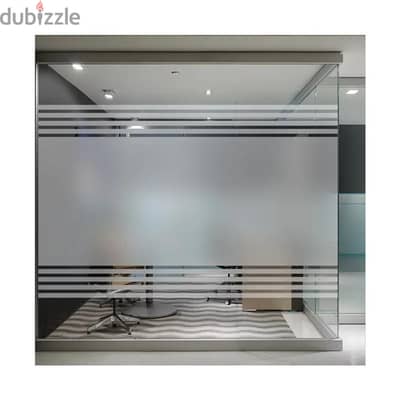 Glass Tinting, Frosted glass Sticker, black Tinted UV Protection