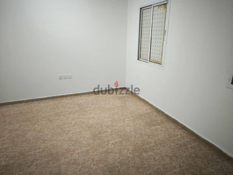 1Bed Room apartment with attached washroom, hall, kitchen 130 OMR/m 3
