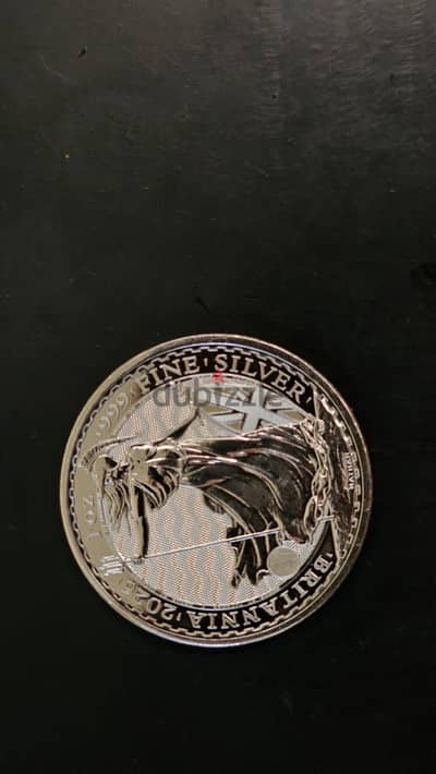 Britannia Fine Silver coin 1Oz