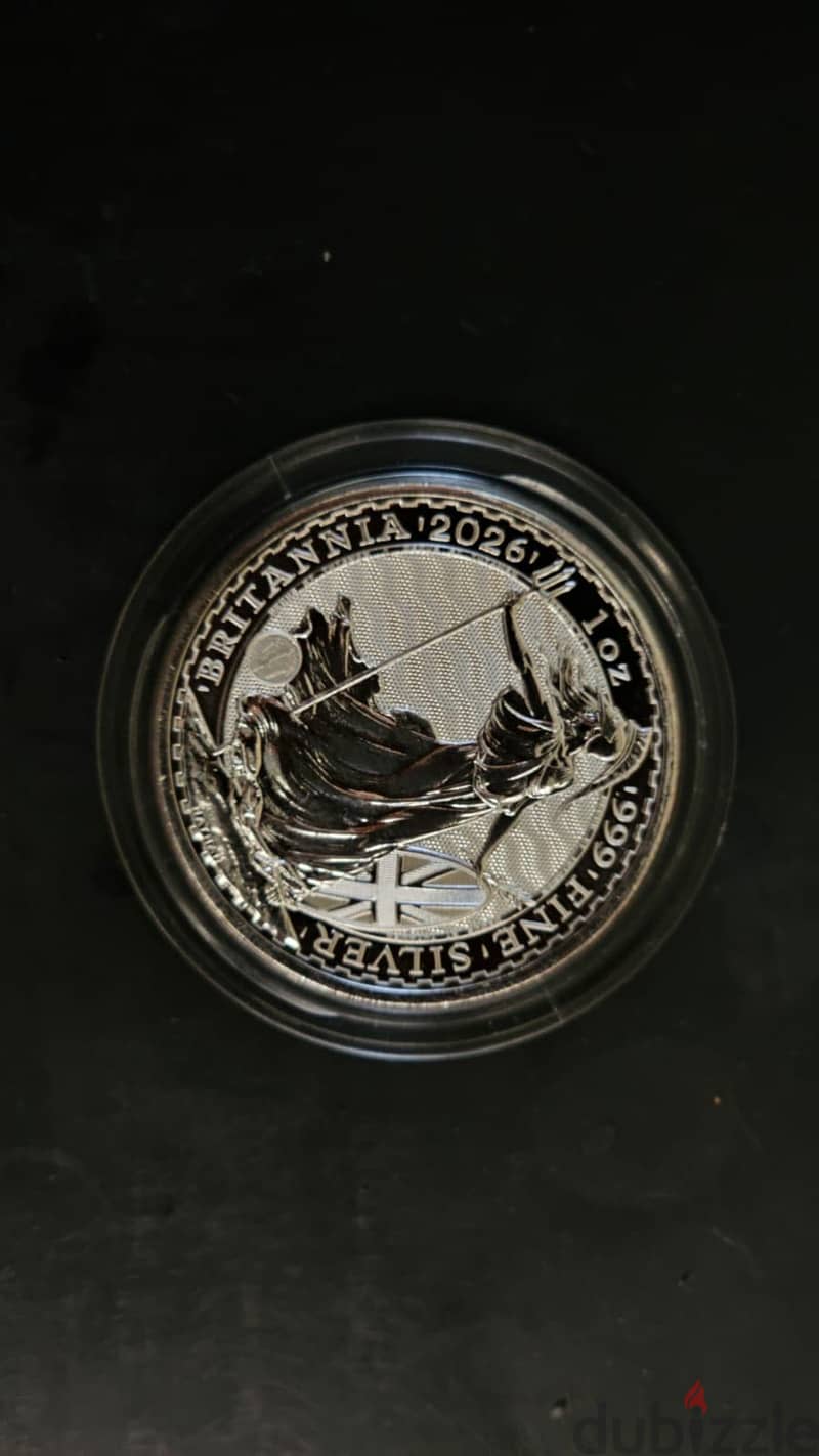Britannia Fine Silver coin 1Oz 2