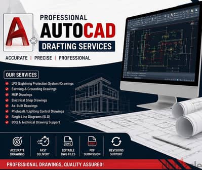 AutoCAD MEP and LPS Drawing Services