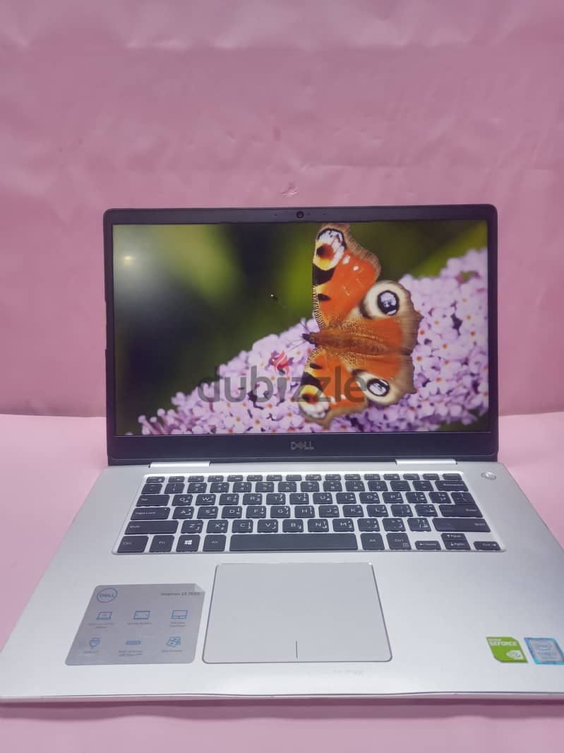 DELL INSPIRON 7580 SILVER COLOUR 2GB NVIDIA GEFORCE MX250 GRAPHICS CORE i7 8565U 8th GENERATION 16GB 3