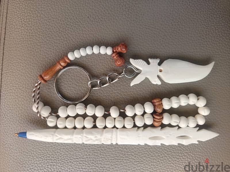 Handmade Beautiful Camel Bone Set 2