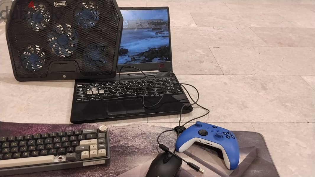 laptop gaming for sale Asus tuf f15 لابتوب جبمنج للبيع 2