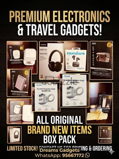 All Original Brand New Items Available