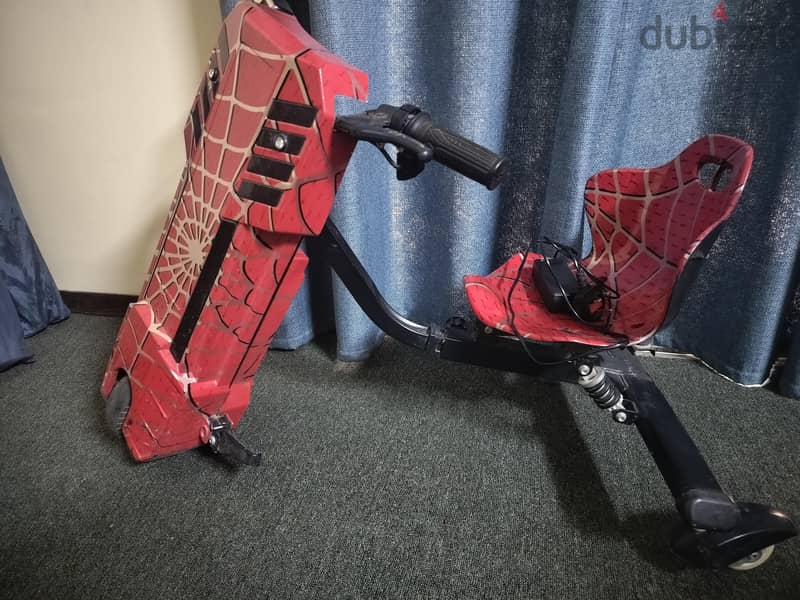 Electric Drift Scooter (Spider-Man Design) 1