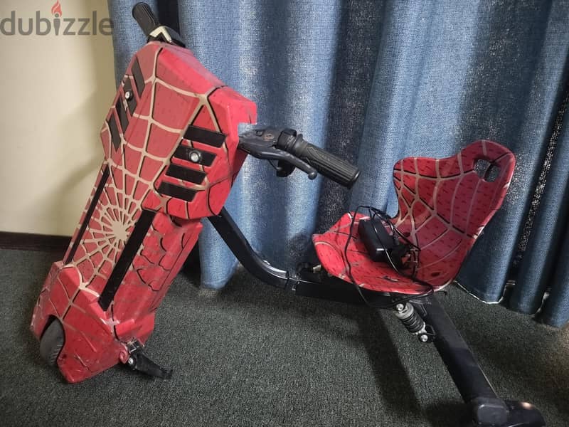 Electric Drift Scooter (Spider-Man Design) 3