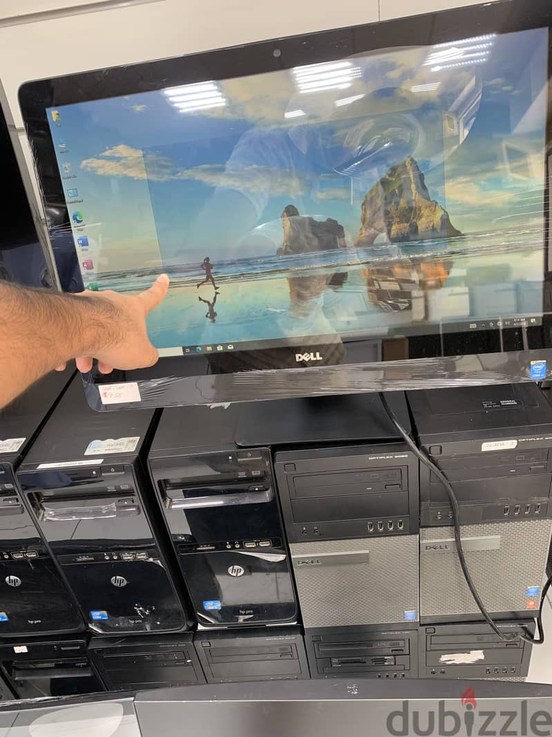 Dell core i7 All in one touch screen 16 gb ram 256 gb ssd 1