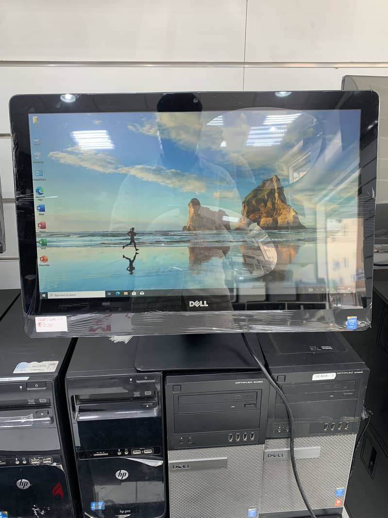 Dell core i7 All in one touch screen 16 gb ram 256 gb ssd 5