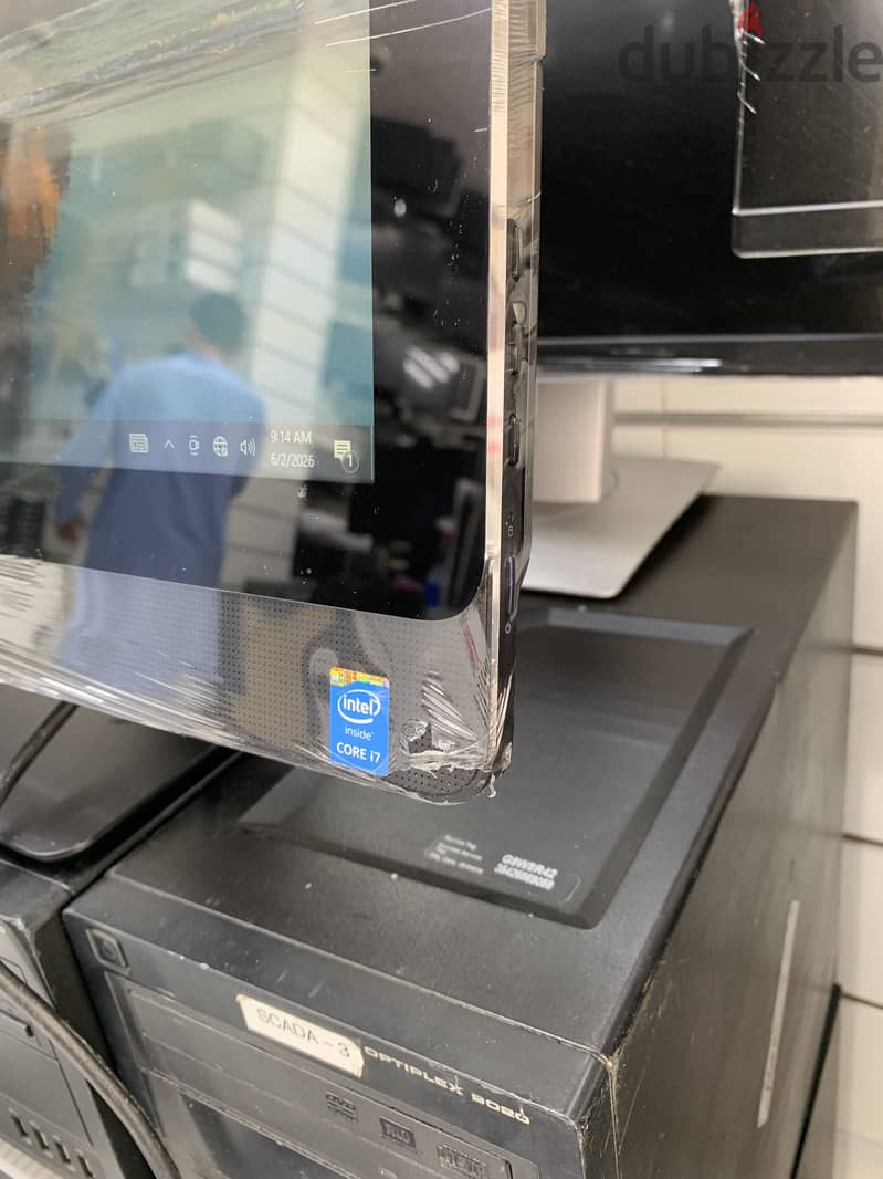 Dell core i7 All in one touch screen 16 gb ram 256 gb ssd 6