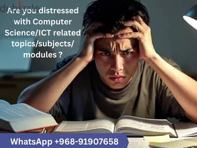 Computer Science/IT related topics/subject/module help !