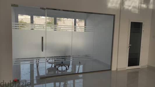 all type glass partition gypsum partition decor and carpenter work