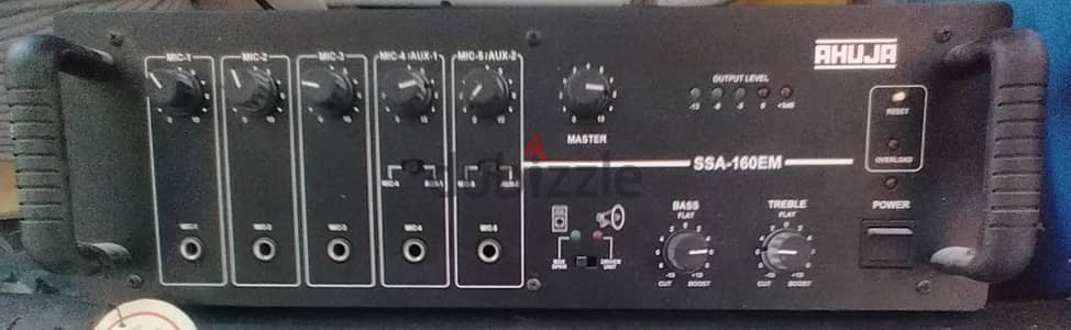 ahuja amplifier ssa 160 watts