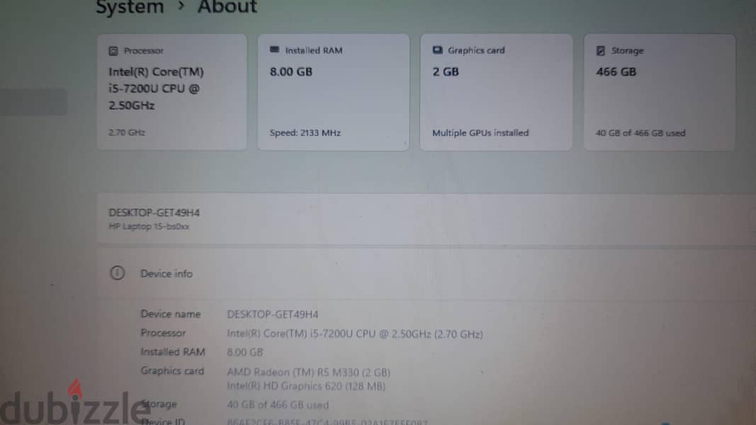 HP 15 LAPTOP 2