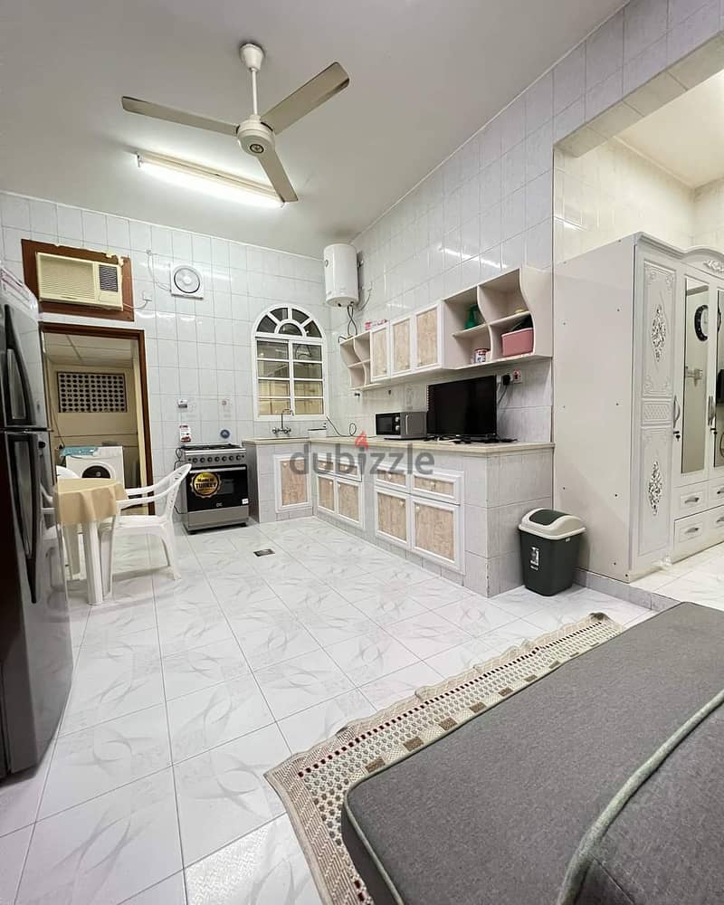 Fully Furnished Studio for Rent | Khuwair - Apartments for Rent - 131263036