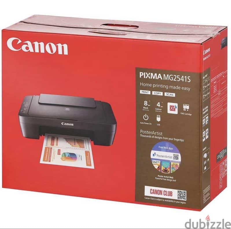 Canon pixma MG2541S  printer 1