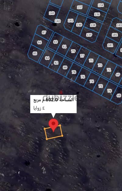 أرض سكنية للبيع – المضيبي (مساحة الأرض: 600 م²)