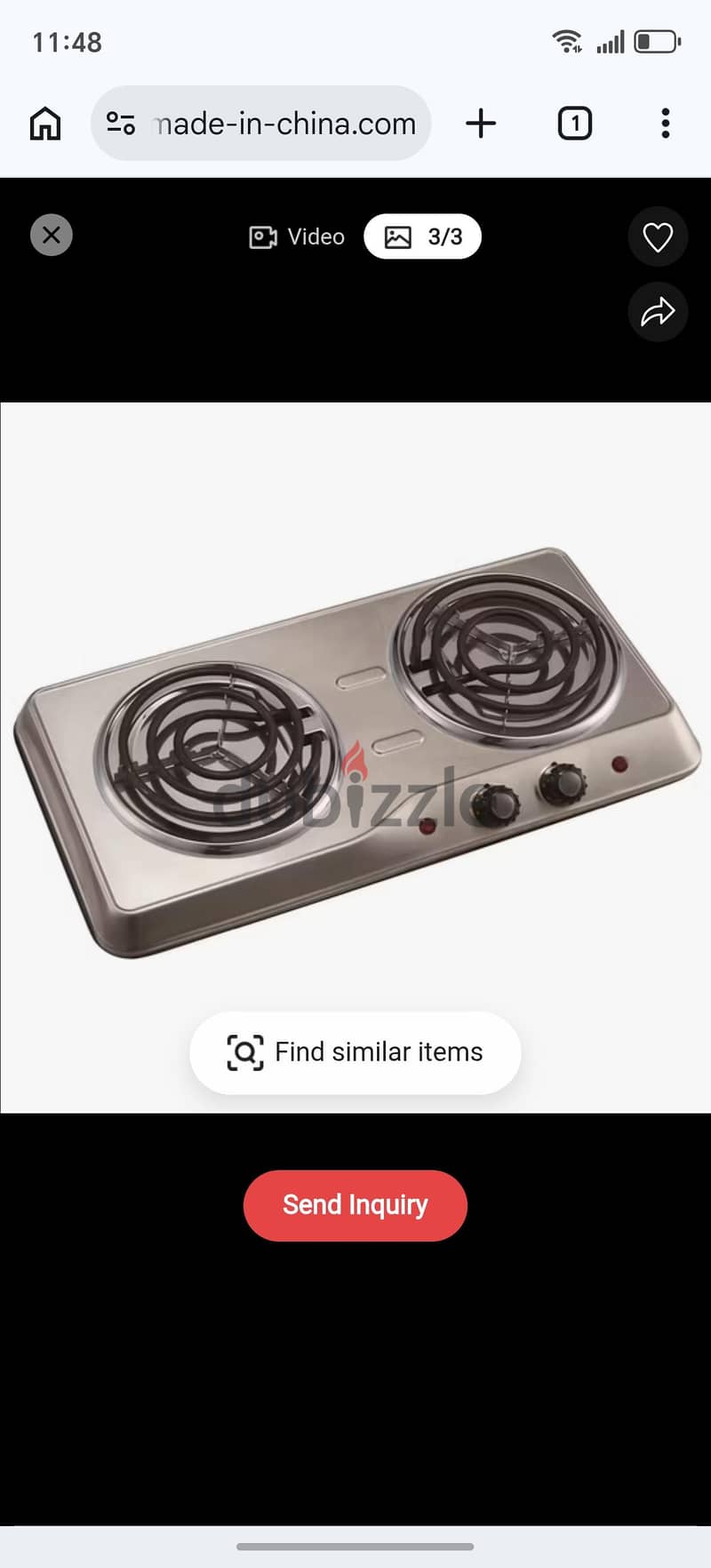 Double burner electric stove cail hot plate 3