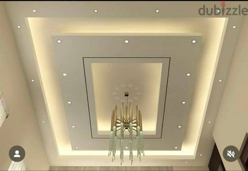 Home Decor Gypsum bord And paint work 5