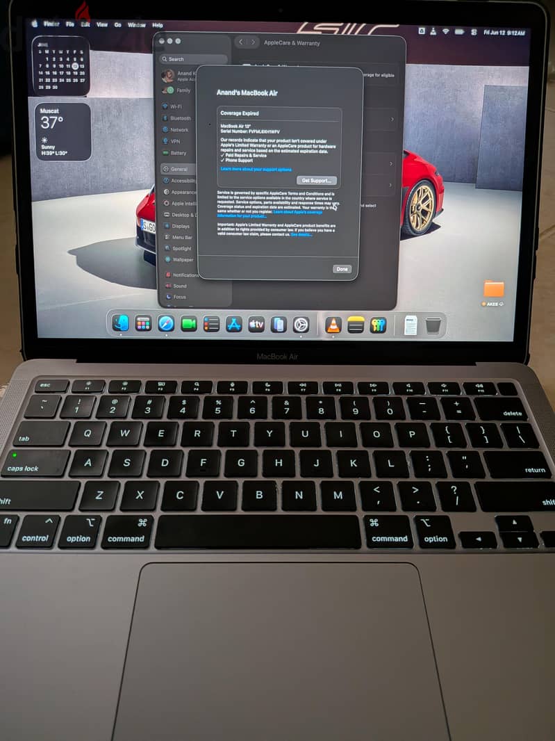MacBook Air M1 Chip | 8GB RAM | 256GB SSD | 6
