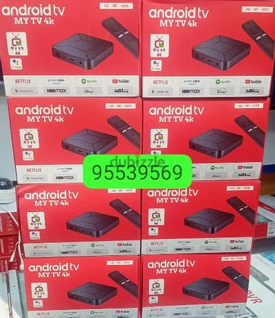 new WiFi android TV box all international live TV channel one year