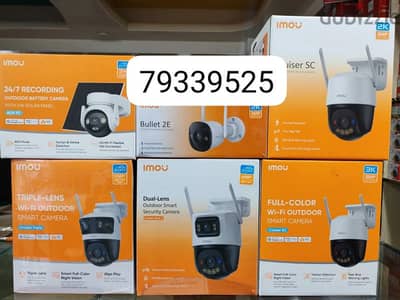 We do all type of CCTV Cameras HD Turbo Hikvision Cameras