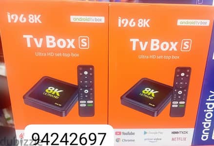 new WiFi android TV box all international live TV channel one year