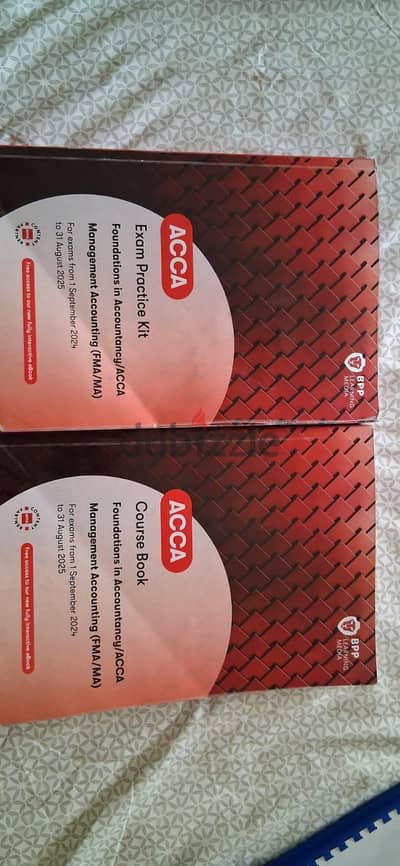 ACCA BPP MA study book and exam kit