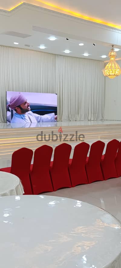 تنظيم حفلات خارجية شاشات LED للمهرجانات