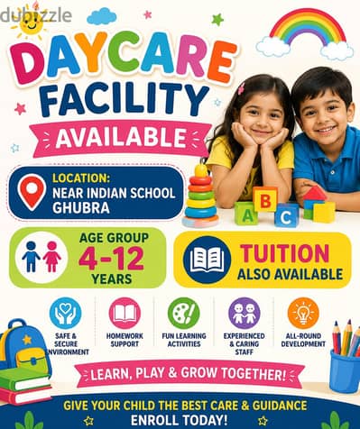 Daycare facility available