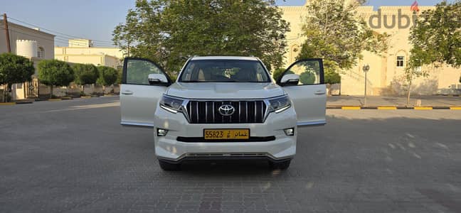 برادو أعلى مواصفات VXR full option V6 بدون حوادث ولاصبغ سيرفس وكاله
