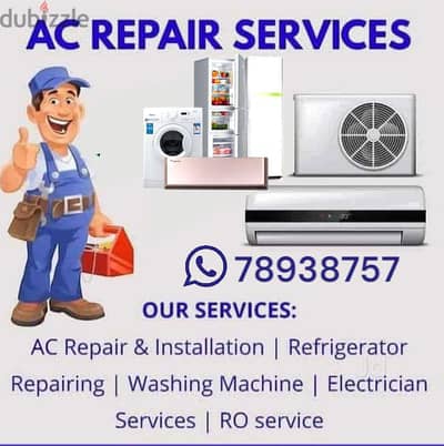 Ac Washiing Machiine and Refrigerator fixx