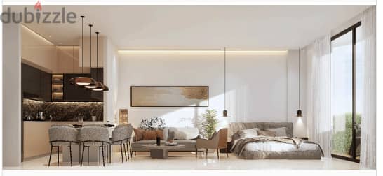 Freehold 1 BR apartment featuring a balcony in Sultan Haitham City