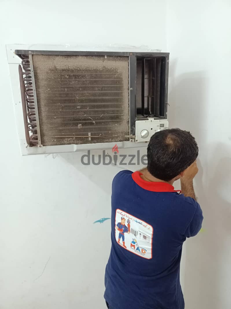 muscat ac gas charge capester change compressor change cleaning 5