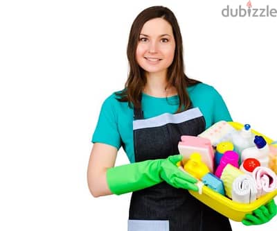 female house cleaner service available, part time work,hour 3 rial