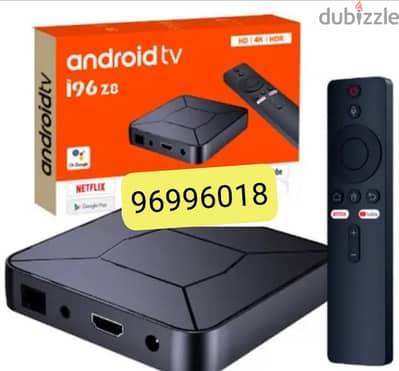 new WiFi android TV box all international live TV channel one year